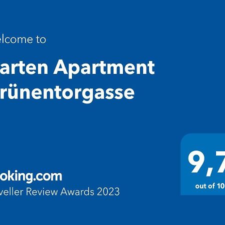 וינה Garten Apartment Grunentorgasse מראה חיצוני תמונה